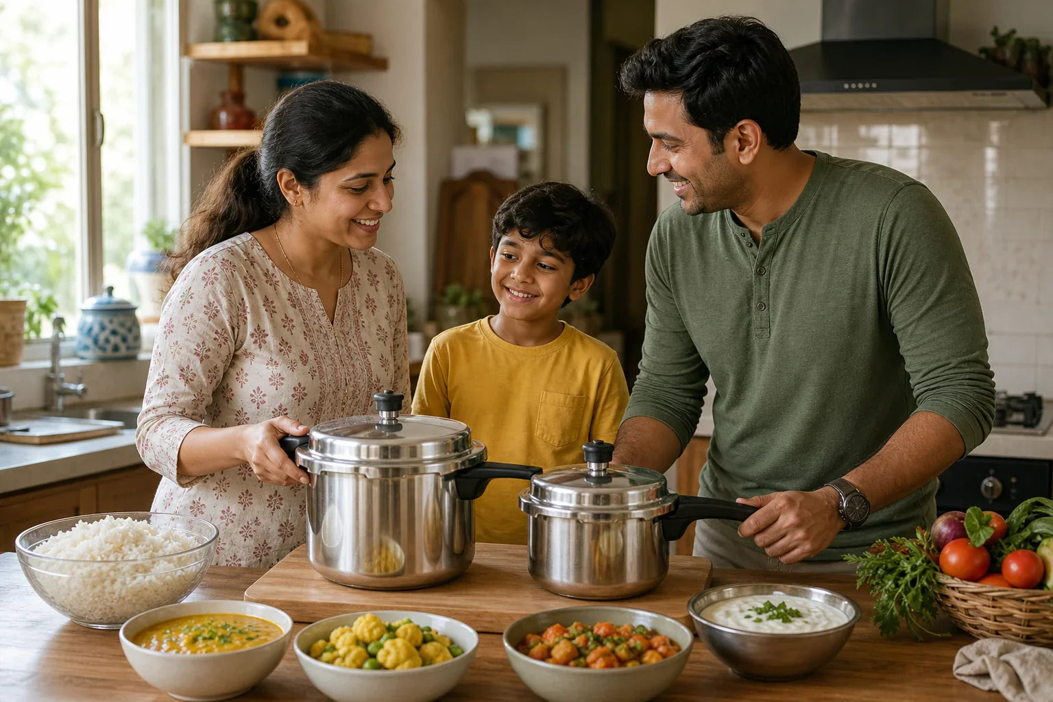 Pressure Cooker Size Guide for Indian Households