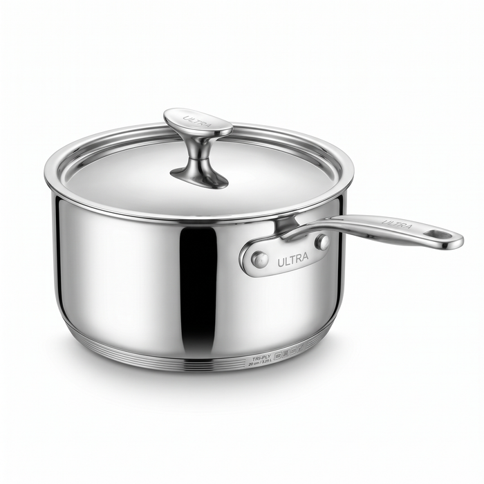 Ultra Triply Sauce Pan 20 SS