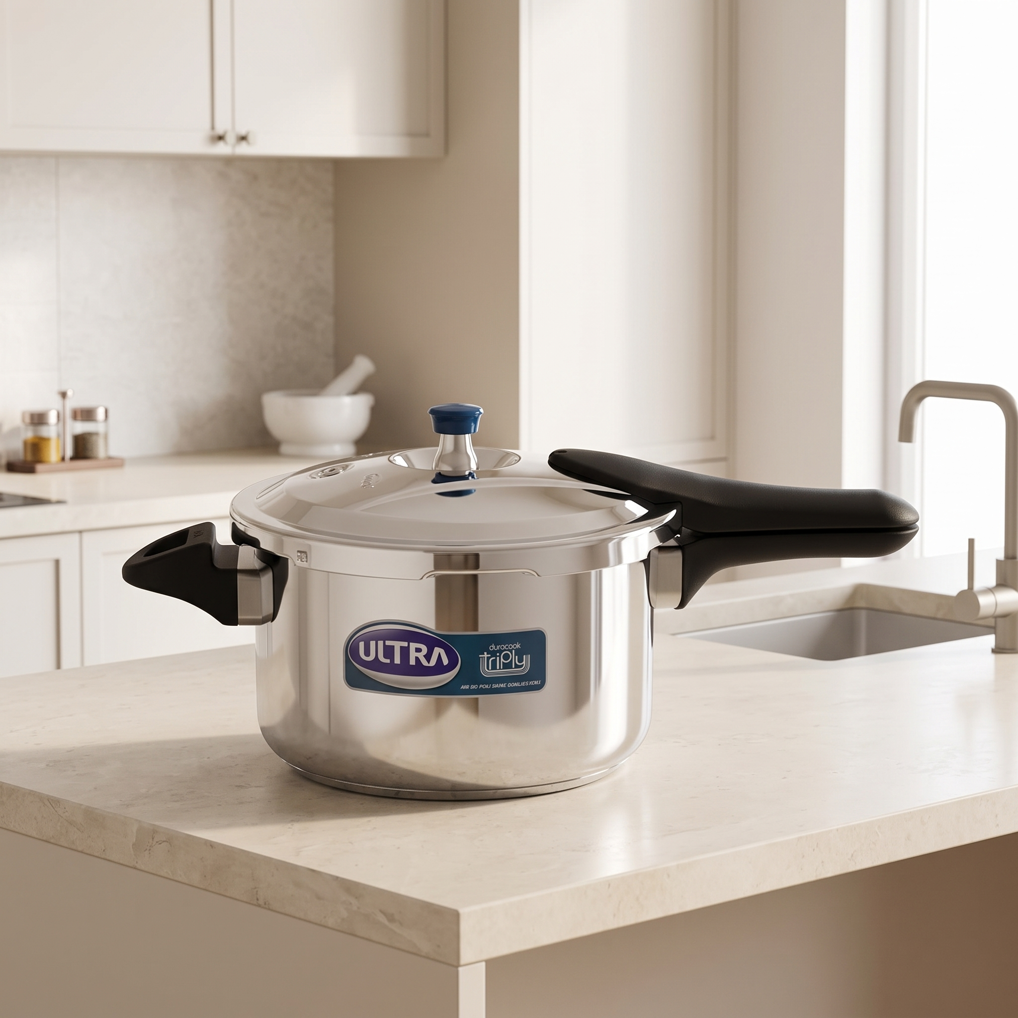 Ultra Duracook Triply 3.5 Litre lifestyle view